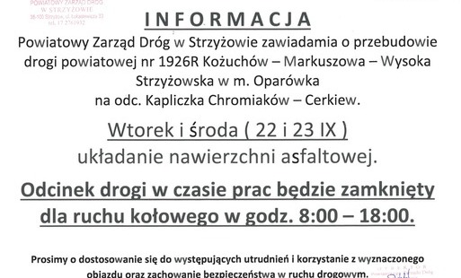 Zdjęcie do Informacja